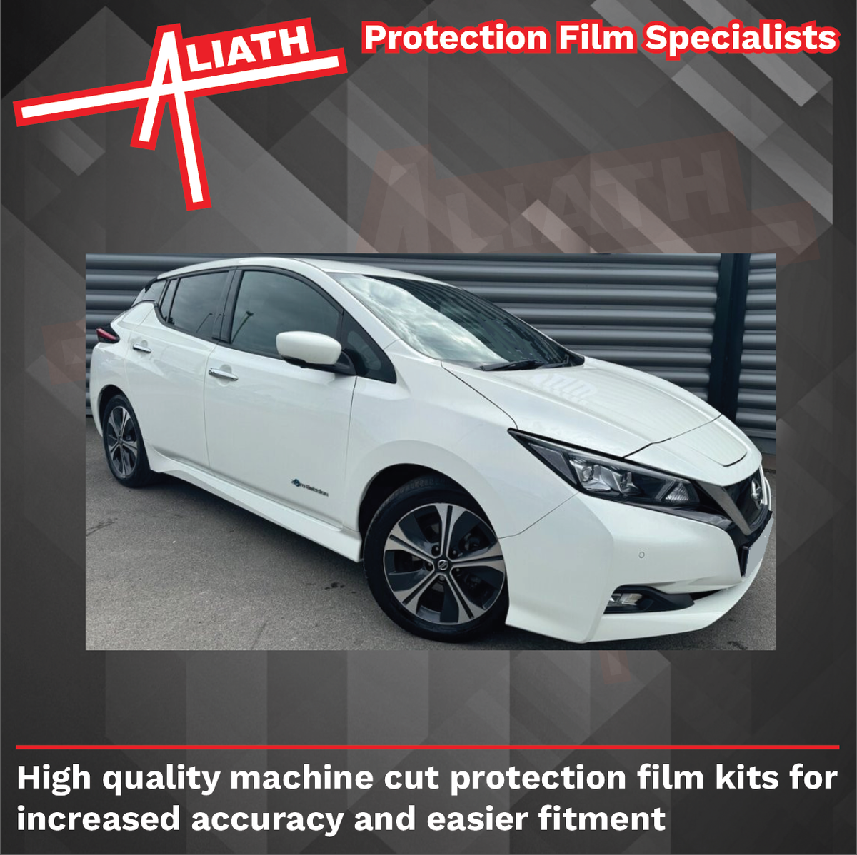 Nissan Leaf Electric 2017-2025, Sill Skirt Trims CLEAR Stone Protection