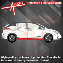 Nissan Leaf Electric 2017-2025, Sill Skirt Trims CLEAR Stone Protection