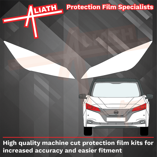 Nissan Leaf Electric 2017-2025, Headlights CLEAR Stone Protection