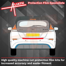 Nissan Leaf Electric 2017-2025, Rear Bumper Upper CLEAR Scratch Protection