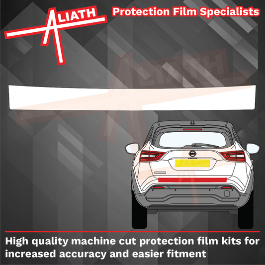 Nissan Juke 2019-Present, Rear Bumper Upper CLEAR Paint Protection