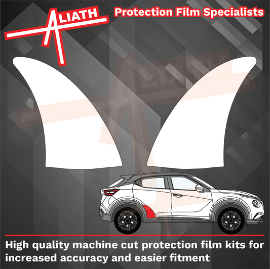 Nissan Juke 2019-Present, Rear Door Arch CLEAR Paint Protection