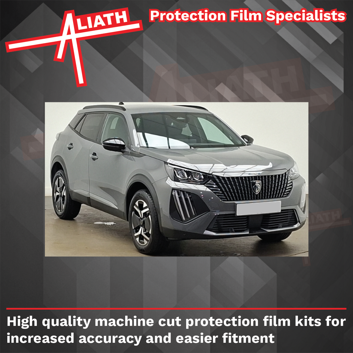 Peugeot 2008 (2019-Present), Headlights CLEAR Stone Protection CLASSIC