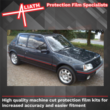 Peugeot 205 1.6 / 1.9 GTI (1984-1995), Front Lower Bumper Valance CLEAR Paint Protection CLASSIC
