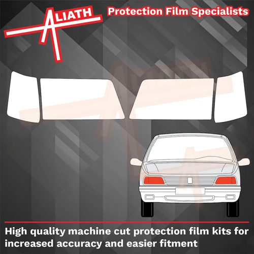 Peugeot 205 & GTI (1984-1995), Headlights CLEAR Stone Protection CLASSIC