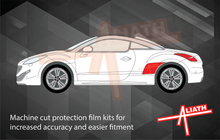 Peugeot RCZ 2009-2015, Rear QTR / Wing Arches CLEAR Paint Protection