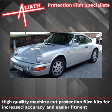 Porsche 911 964 Carrera (1989-1993), Rear QTR & Skirt CLEAR Paint Protection