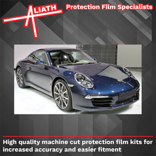 Porsche 911 (991) 2011- 2020, Rear QTR / Wing BLACK TEXTURED Paint Protection