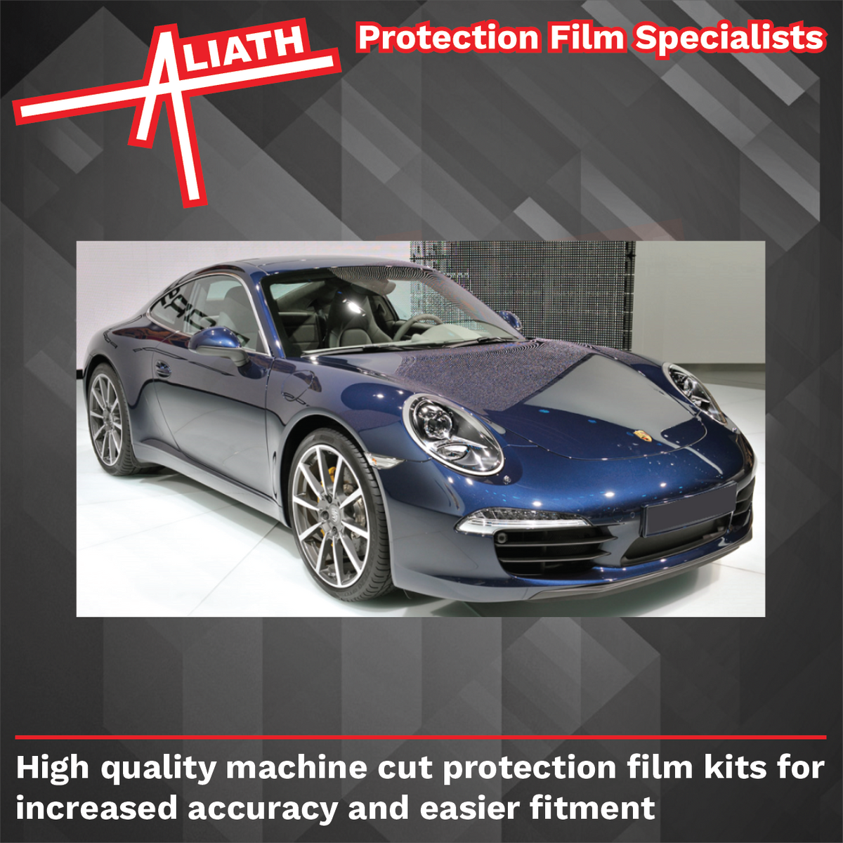 Porsche 911 991 Carrera 2011-2014, Front Bumper CLEAR Paint Protection