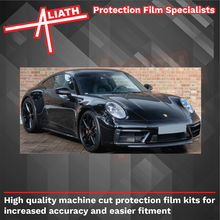 Porsche 911 (992) 2020-Present, Bonnet & Wings Front CLEAR Paint Protection