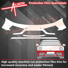 Porsche 911 Carrera (992) 2020-Present, Front Bumper CLEAR Paint Protection
