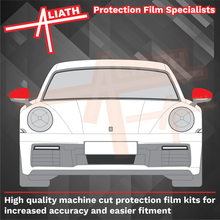 Porsche 911 (992) 2020-Present, Door Mirror Caps CLEAR Paint Protection