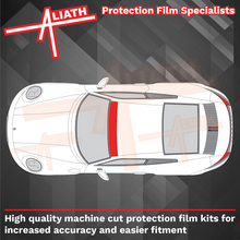 Porsche 911 (992) 2020-Present, Roof Front Sections CLEAR Paint Protection