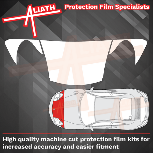 Porsche 911 (996) 2001-2005, Bonnet & Wings CLEAR Paint Protection