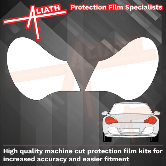 Porsche 911 (996) 2002-2005, Headlights CLEAR Stone Protection