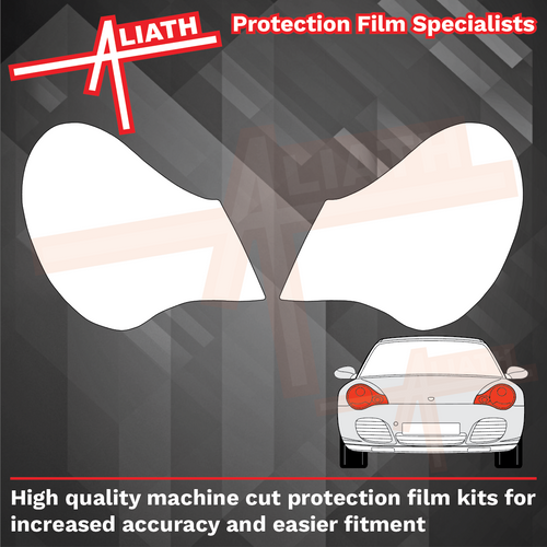 Porsche 911 (996) 2002-2005, Headlights CLEAR Stone Protection