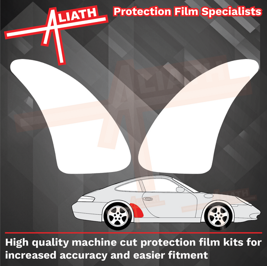 Porsche 911 (996) 1998-2005 Rear QTR / Wing CLEAR Paint Protection
