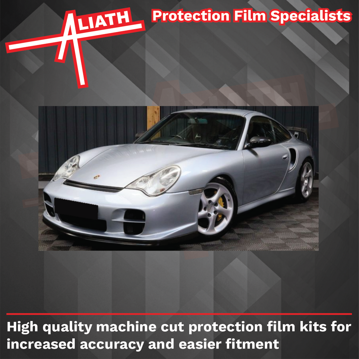 Porsche 911 GT2 (996) 2001-2005 Front Bumper CLEAR Paint Protection