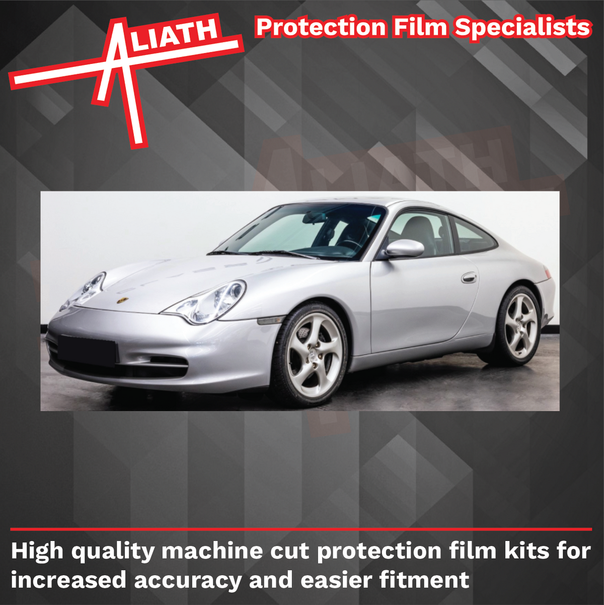 Porsche 911 (996) 2002-2005, Headlights CLEAR Stone Protection