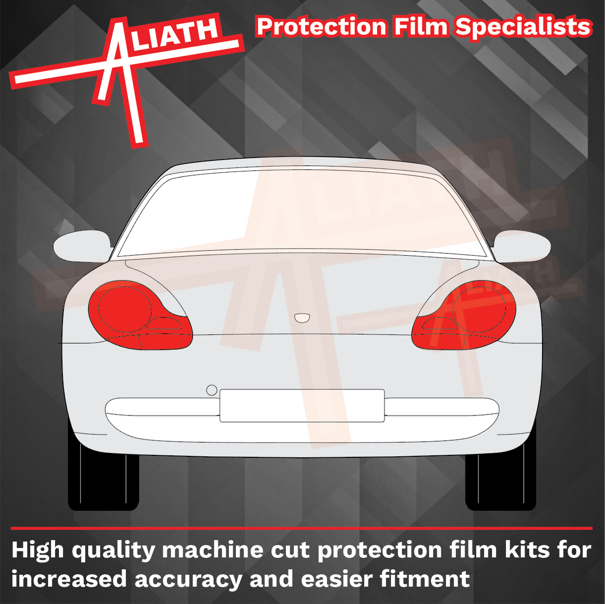 Porsche 911 (996) 1998-2001, Headlights CLEAR Stone Protection