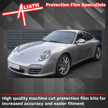 Porsche 911 (997) 2004-2012, Rear QTR / Wing BLACK TEXTURED Paint Protection