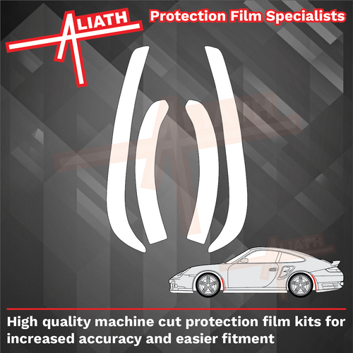 Porsche 911 Turbo (997) 2006-2012 Arch Edges CLEAR Paint Protection