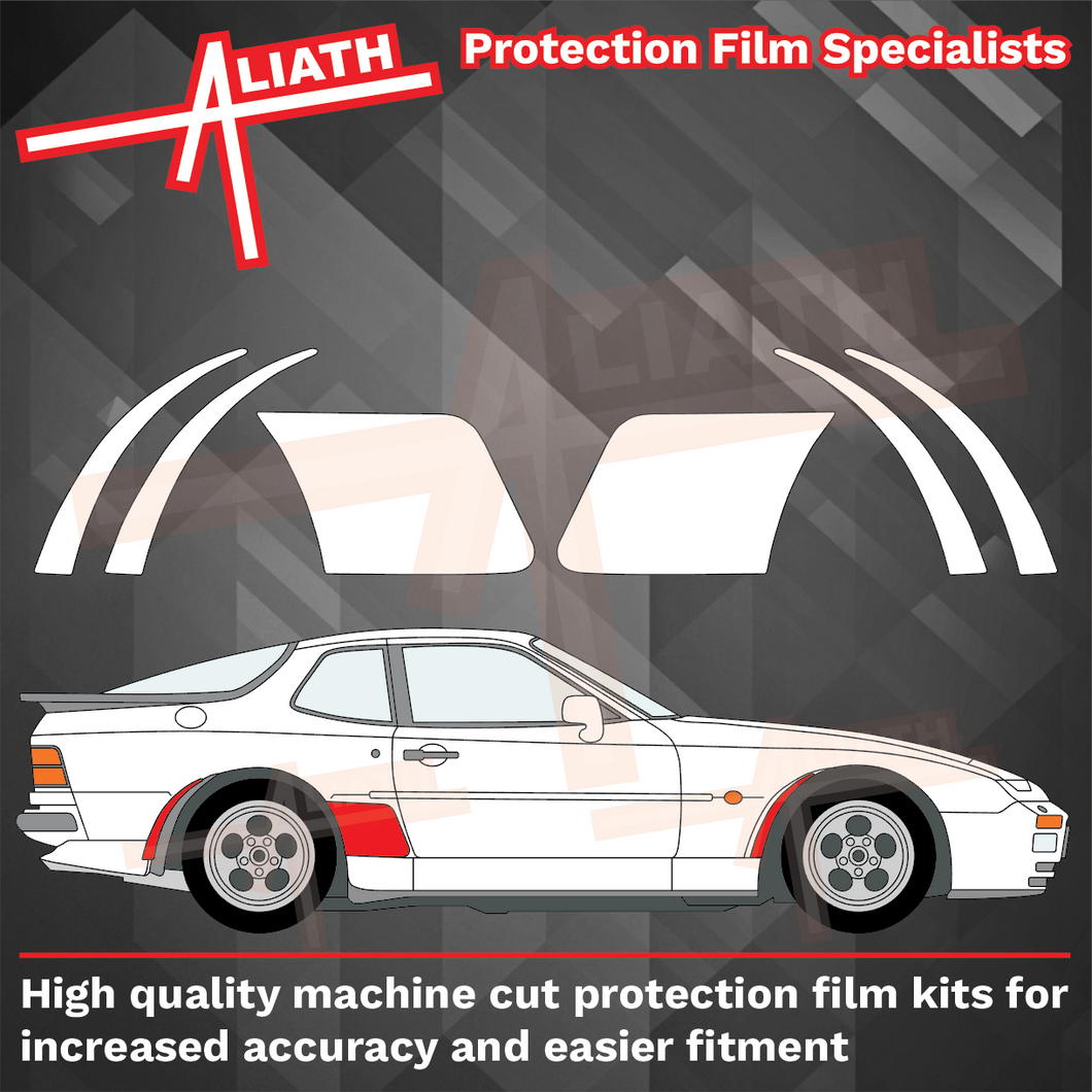 Porsche 944 (1982-1991), Rear QTR, Rear Arch & Front Arch CLEAR Paint Protection