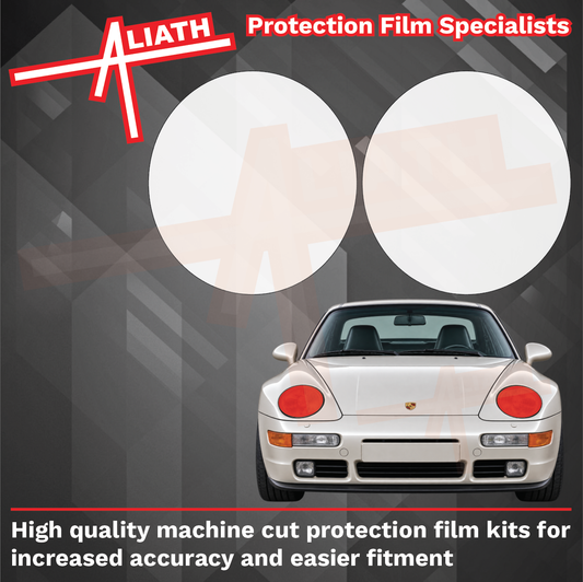 Porsche 968 (1992-1995), Headlights CLEAR Stone Protection