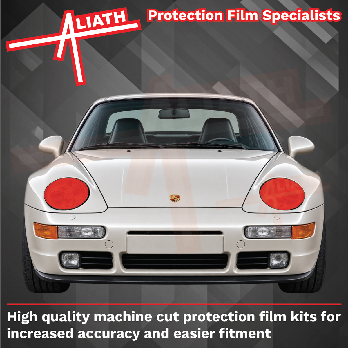 Porsche 968 (1992-1995), Headlights CLEAR Stone Protection