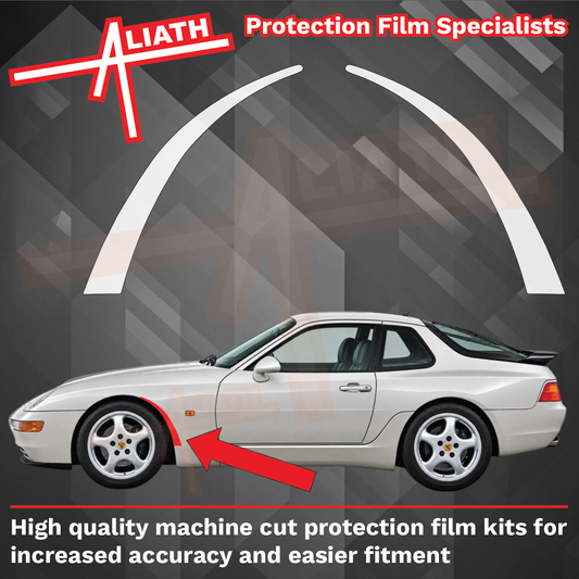 Porsche 968 (1992-1995), Front Arch CLEAR Paint Protection