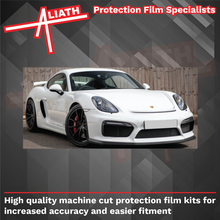 Porsche Cayman GT4 981 (2012-2016), Rear Sill Skirt Vents CLEAR Paint Protection