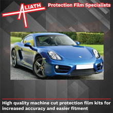 Porsche Cayman / Boxster 981 (2012-2016), Door Lower Sections CLEAR Paint Protection