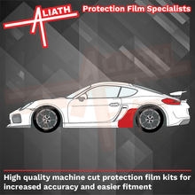 Porsche Boxster 981 GT4 (2012-2016) Rear Sill Skirt Arch CLEAR Paint Protection