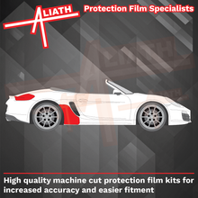 Porsche Boxster 981 (2012-2016) Rear Sill Skirt Arch CLEAR Paint Protection