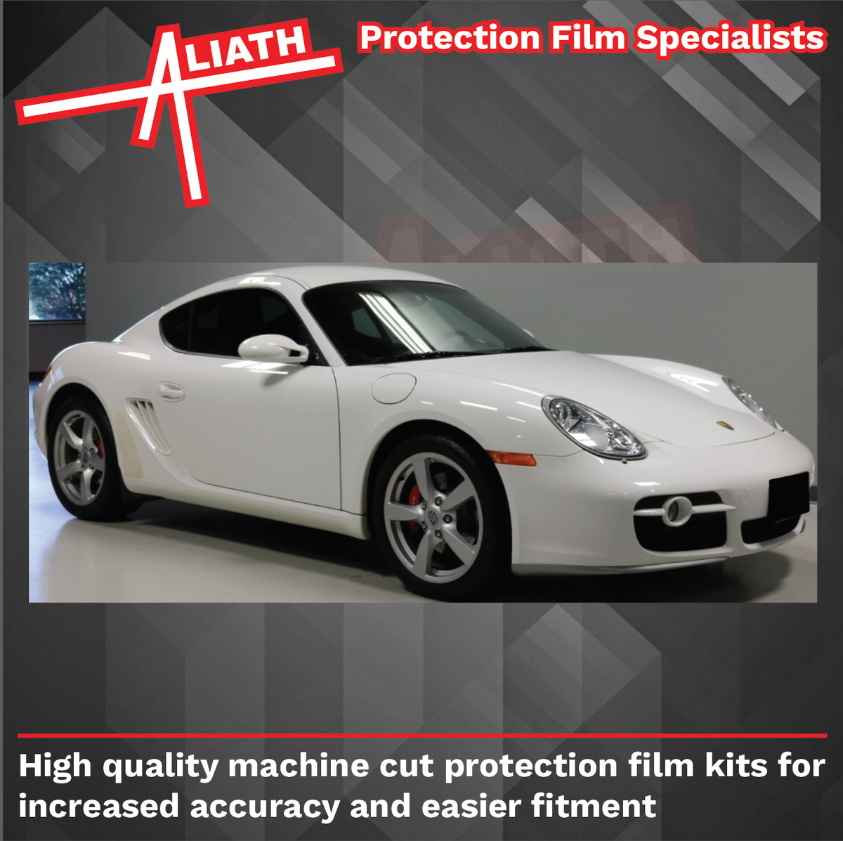 Porsche Cayman (987 Gen.1) 2004-2008 Front Bumper CLEAR Paint Protection