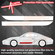 Porsche Boxster / Cayman (987) 2004-2012 Lower Door Sections CLEAR Paint Protection