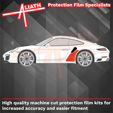 Porsche 911 991 Turbo & Turbo S 2013-2020, Rear QTR CLEAR Paint Protection
