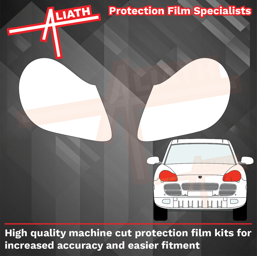 Porsche Cayenne (9PA) 2002-2010, Headlights CLEAR Paint Protection