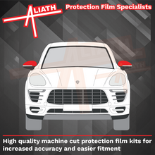 Porsche Macan (Type 95B) 2014-2024, Door Mirror Covers CLEAR Paint Protection