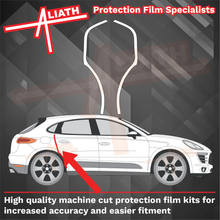 Porsche Macan (Type 95B) 2014-2024, Rear Door Shut Edge CLEAR Paint Protection