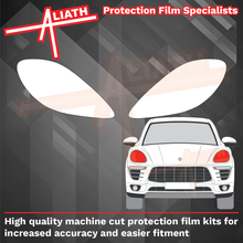 Porsche Macan (Type 95B) 2014-2024, Headlights CLEAR Stone Protection
