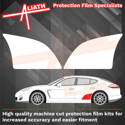 Porsche Panamera (Type 970) (2011-2016), Rear Door Arch Panel CLEAR Paint Protection
