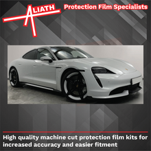 Porsche Taycan 2019-Present, Rear Door Arch Panel CLEAR Paint Protection