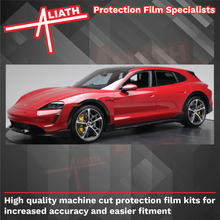 Porsche Taycan Cross Turismo 2019-Present, Rear Door Arches BLACK Paint Protection