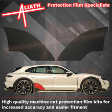 Porsche Taycan Cross Turismo 2019-Present, Rear Door Arches BLACK Paint Protection