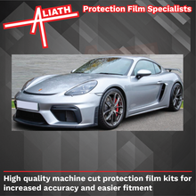 Porsche Cayman & GT4 718 2019-Present, Front Wing Arches CLEAR Paint Protection