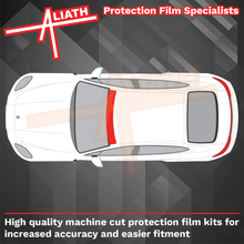 Porsche Panamera (Type 971) 2016-, Roof Front Sections CLEAR Paint Protection