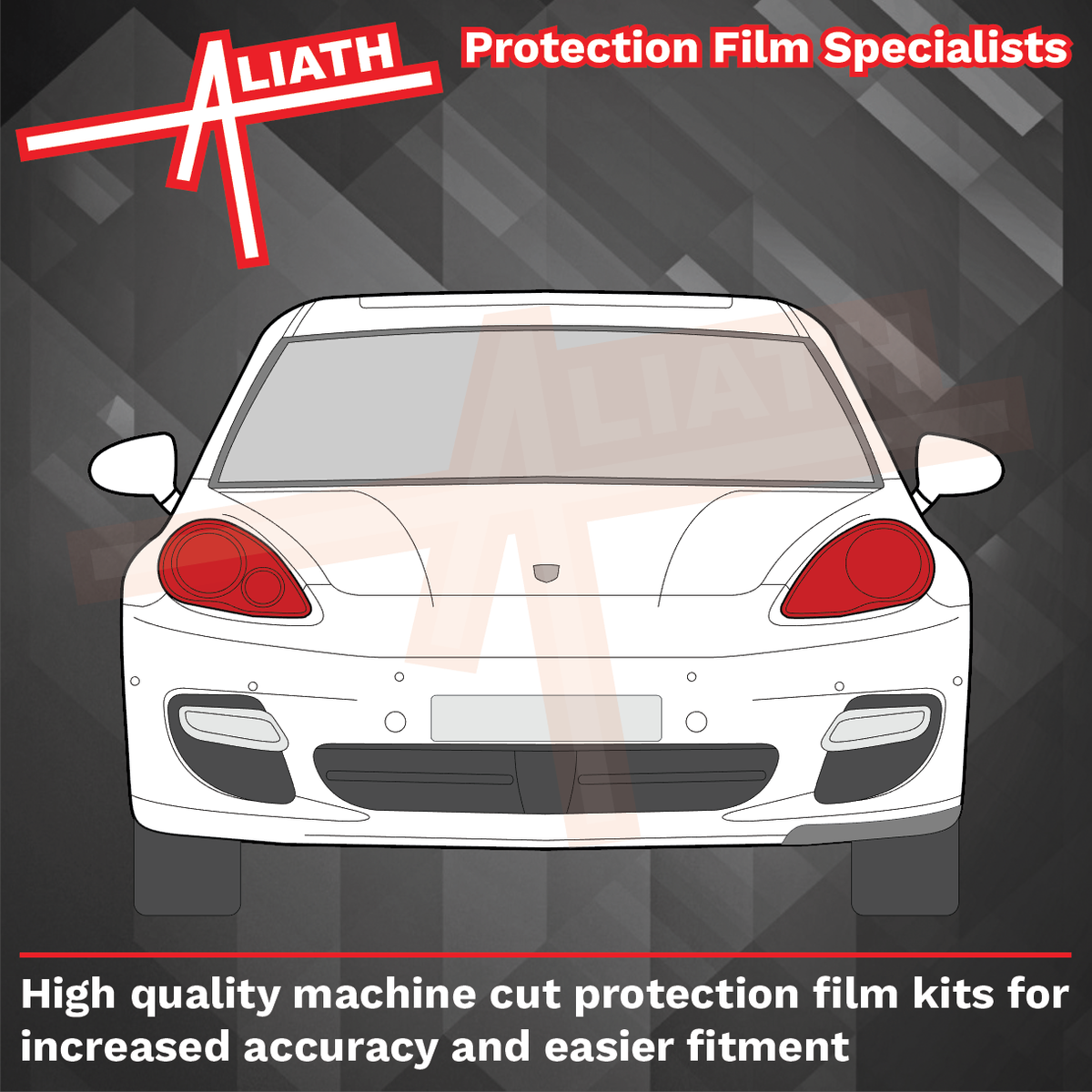 Porsche Panamera (Type 970) 2013-2016, Headlights CLEAR Stone Protection