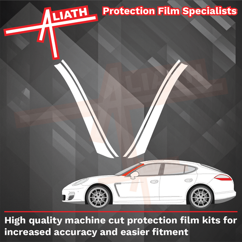 Porsche Panamera (Type 970) (2011-2016), A-Pillars CLEAR Paint Protection