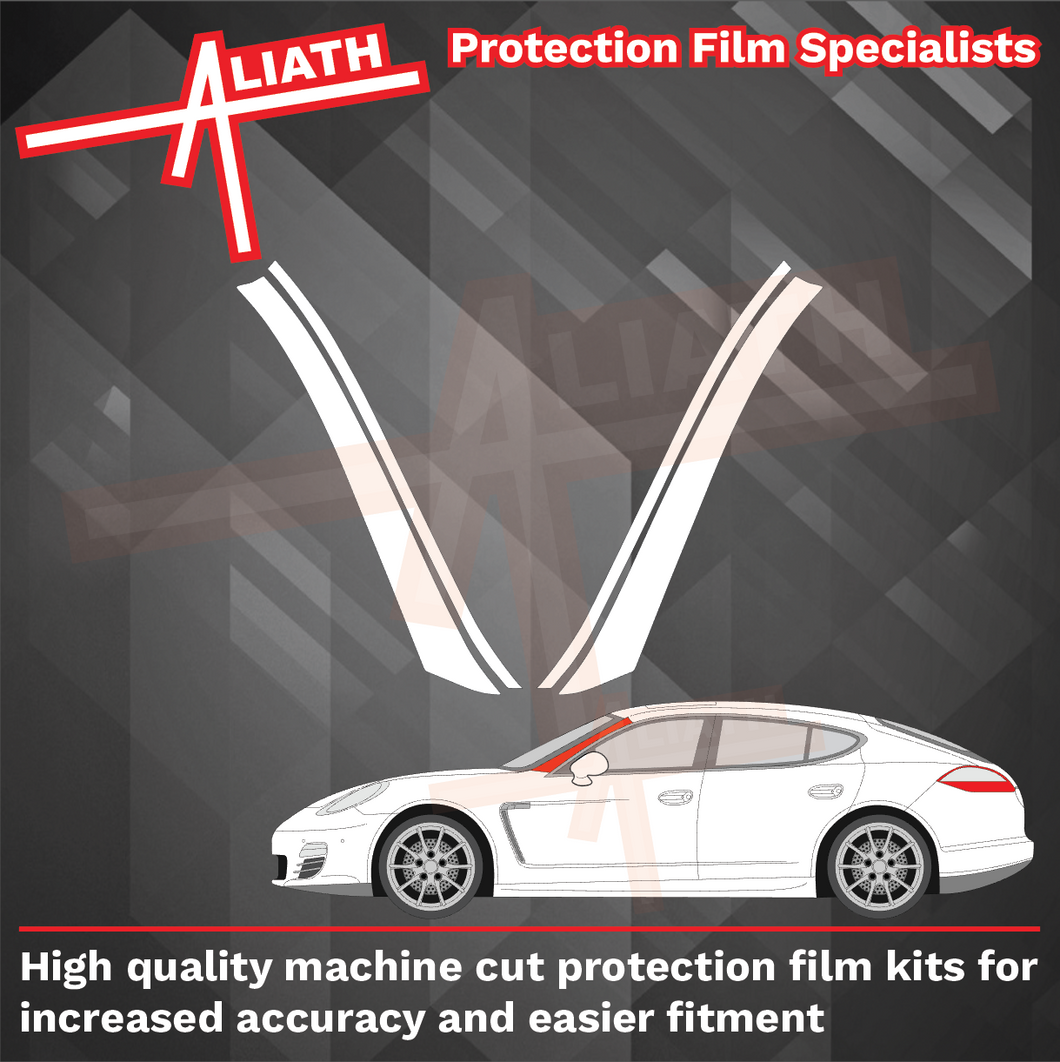Porsche Panamera (Type 970) (2011-2016), A-Pillars CLEAR Paint Protection